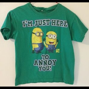 Unisex Kids Despicable Me T Shirt Short Sleeve